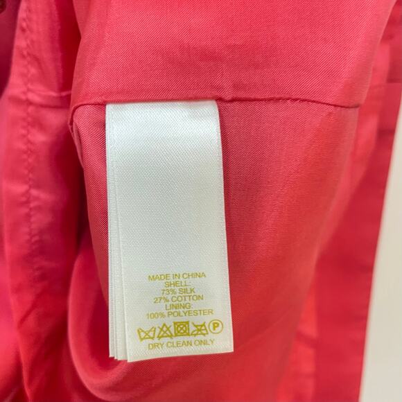 Kate Spade Mina All That Glitters Size 2 Pink Silk Front Bow Mini Sheath Dress - Picture 6 of 10